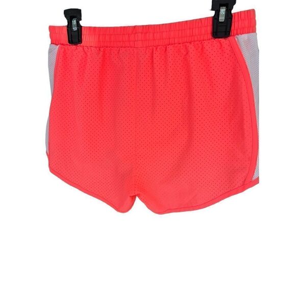 Under Armour Women’s Running Shorts Dri-Fit SZ M Color is Florescent Peach for S - Picture 5 of 11